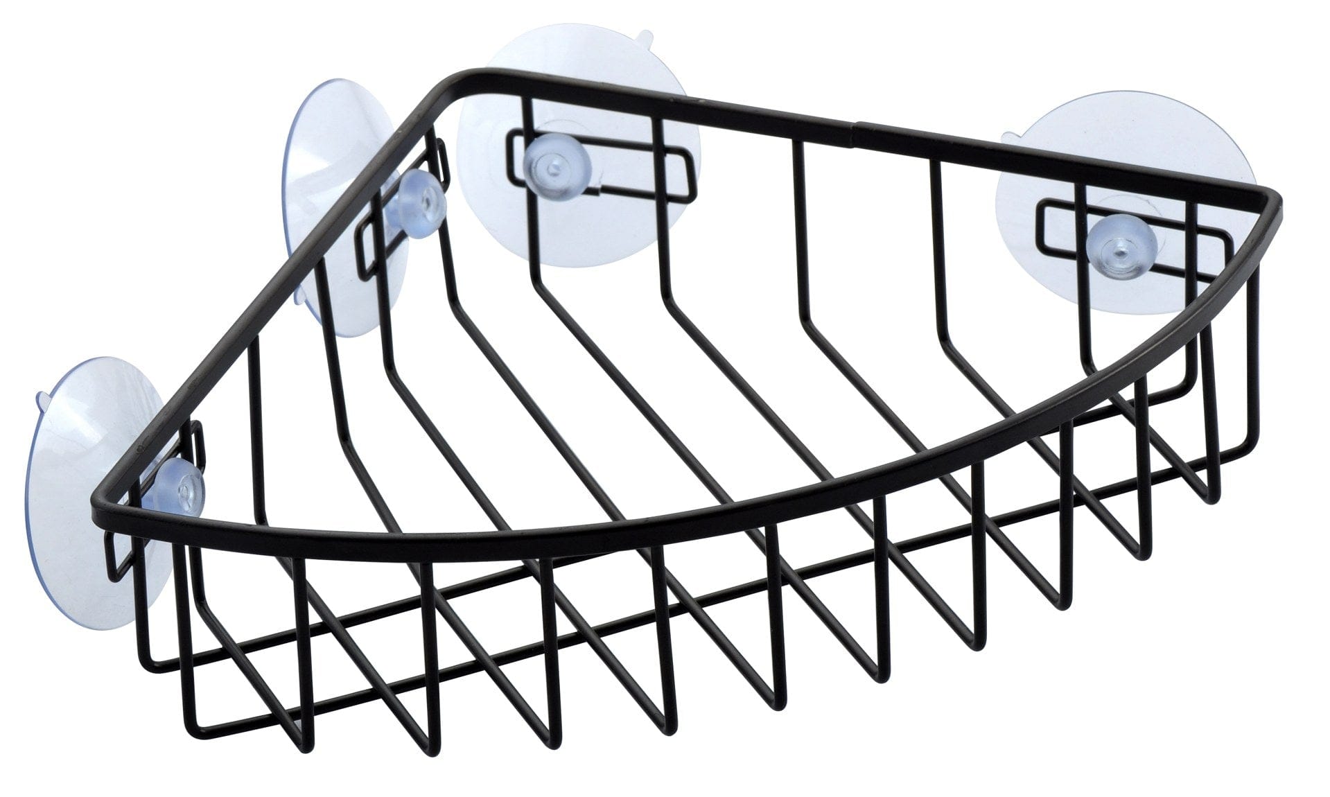 corner shelf Black with Suction - Brantford Surplus