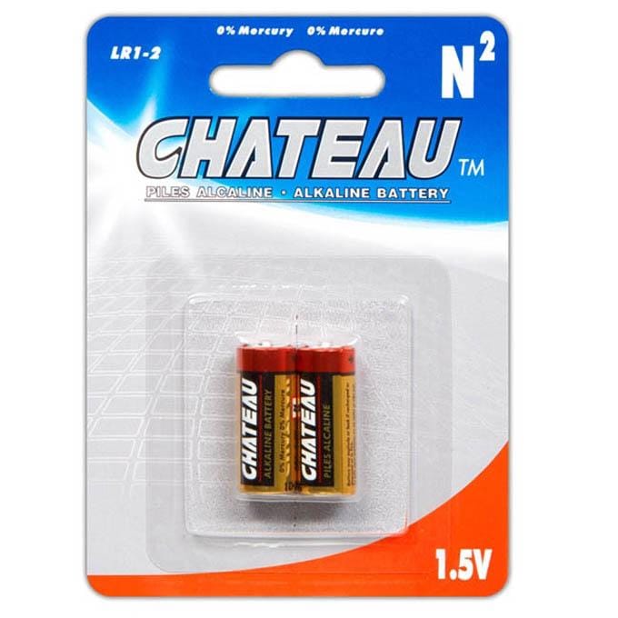 Chateau - N (LR1) Alkaline Battery 2pk