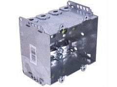 Electrical switchbox 2 gang 3(H) x 3 - 3/4(L) x 3 - 3/4 (W) - Brantford Surplus