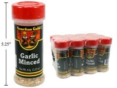 Garlic Minced 63g. V. Gold - each sold individually - Brantford Surplus