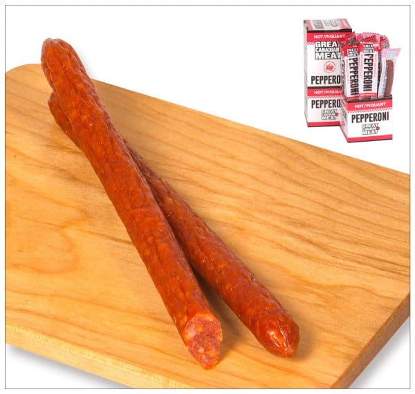 GCM Pepperoni Sticks Hot (1pc) - Brantford Surplus