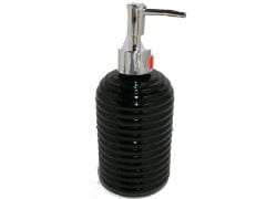 Glass Soap Pump,Black w/Decal - Brantford Surplus