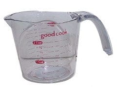 Hard Plastic Measuring Cup ,2 - Cup - Brantford Surplus
