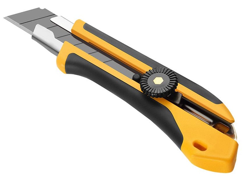 Heavy Duty Snap - Off Knife 50x27x180mm Blade(25x0.7x125xmm) - Brantford Surplus