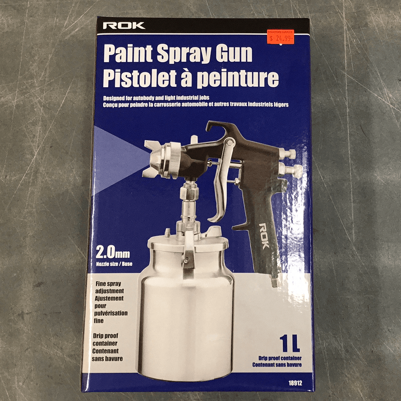 Paint spray gun suction type
