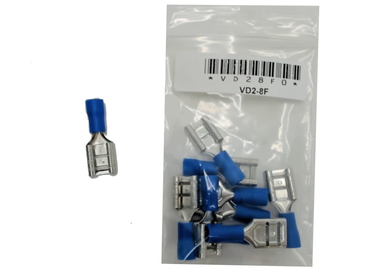 Insulated Female Lug 0.8 X 8 bag of 10 - Brantford Surplus