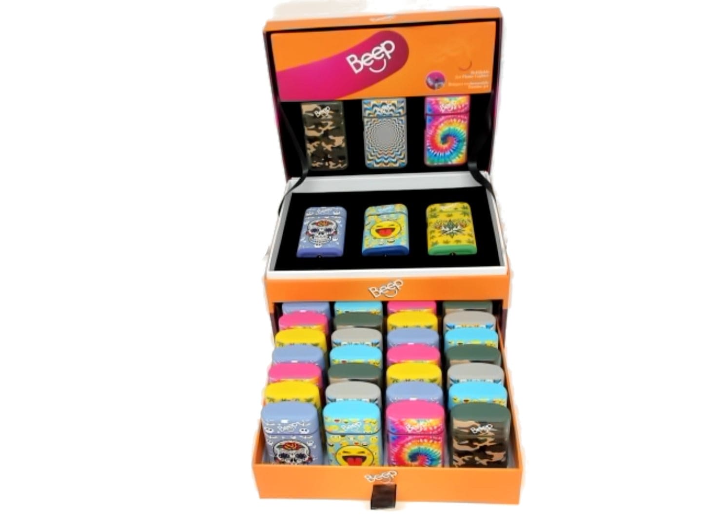 Jet Flame Lighter Refillable Beep Assorted - sold individually - Brantford Surplus