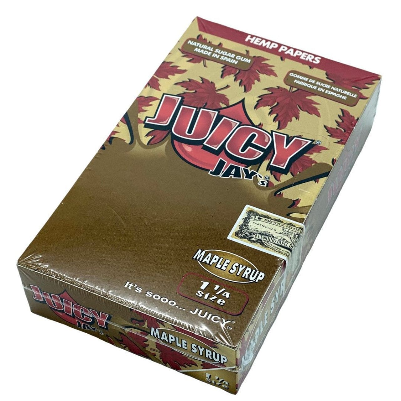 Juicy Jay Maple Syrup 1 1/4 Rolling Paper - Brantford Surplus