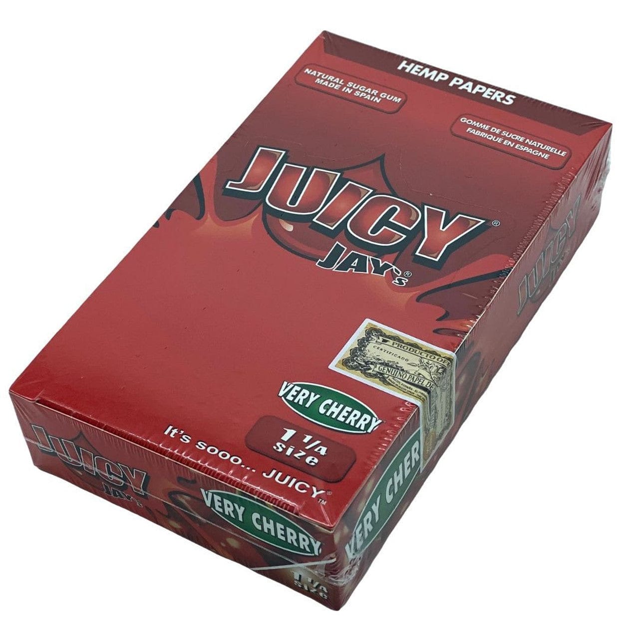 Juicy Jay Very Cherry 1 1/4 Rolling Paper - Brantford Surplus