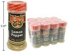 Lemon Pepper 156g. V. Gold - each sold individually - Brantford Surplus