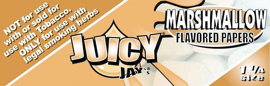 Rolling Paper - Juicy Jays 1 1/4 Marshmallow - Brantford Surplus