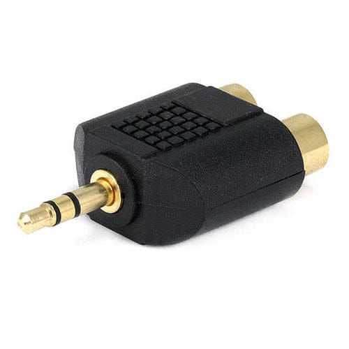 RCA to 3.5mm Adaptor / 3.5mm to RCA Adaptor (Stereo)