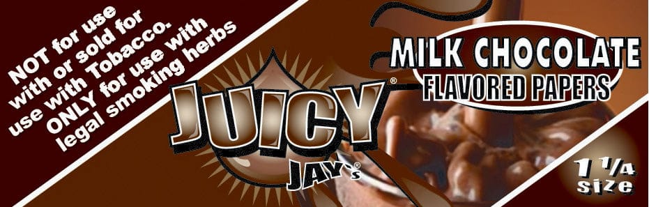 Rolling Paper - Juicy Jays 1 1/4 Milk Chocolate - Brantford Surplus