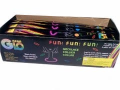 Neon Glo 11" Connected Necklace 48/display - Brantford Surplus