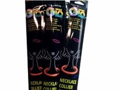 Neon Glo - One - piece 22" Necklace ..5 colors, 48 display - Brantford Surplus