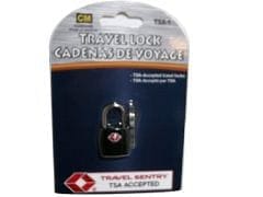 Padlock travel size TSA accepted with 2 keys - Brantford Surplus