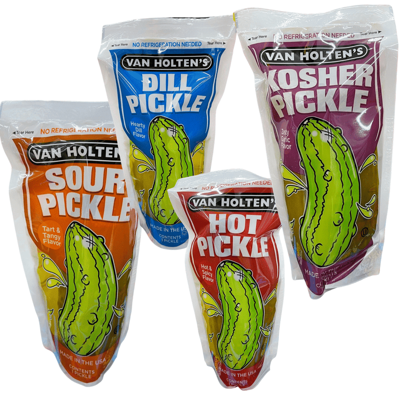 Van Holten's Pickle in a Pouch - 4 Pack - Sour Algeria
