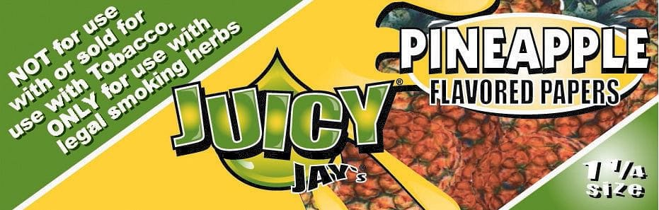 Rolling Paper - Juicy Jays 1 1/4 Pineapple - Brantford Surplus