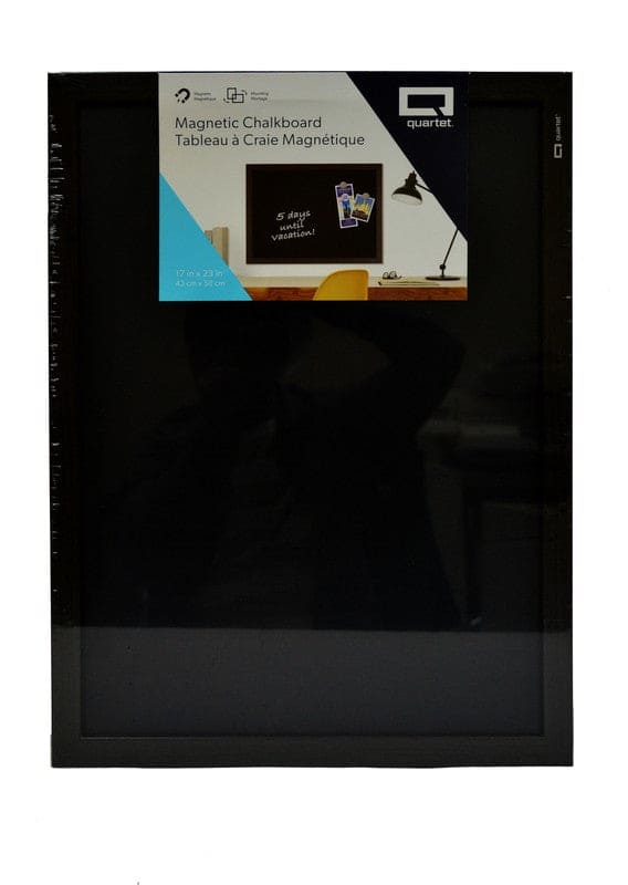 QUARTET 17x23 INCH WOOD FINISH CHALKBOARD - Brantford Surplus