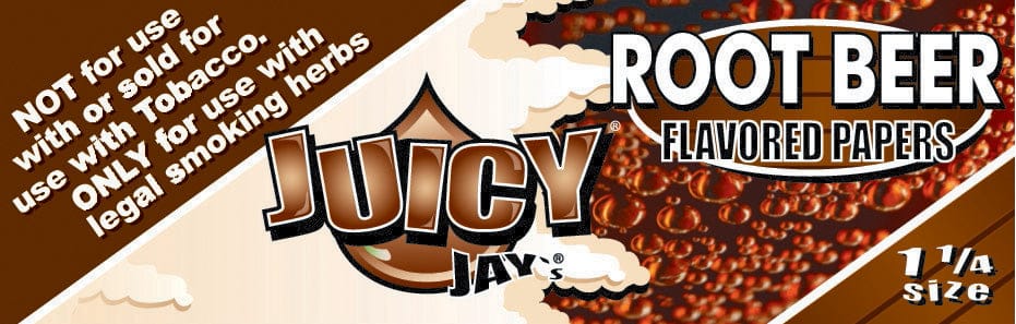 Rolling Paper - Juicy Jays 1 1/4 Root Beer - Brantford Surplus