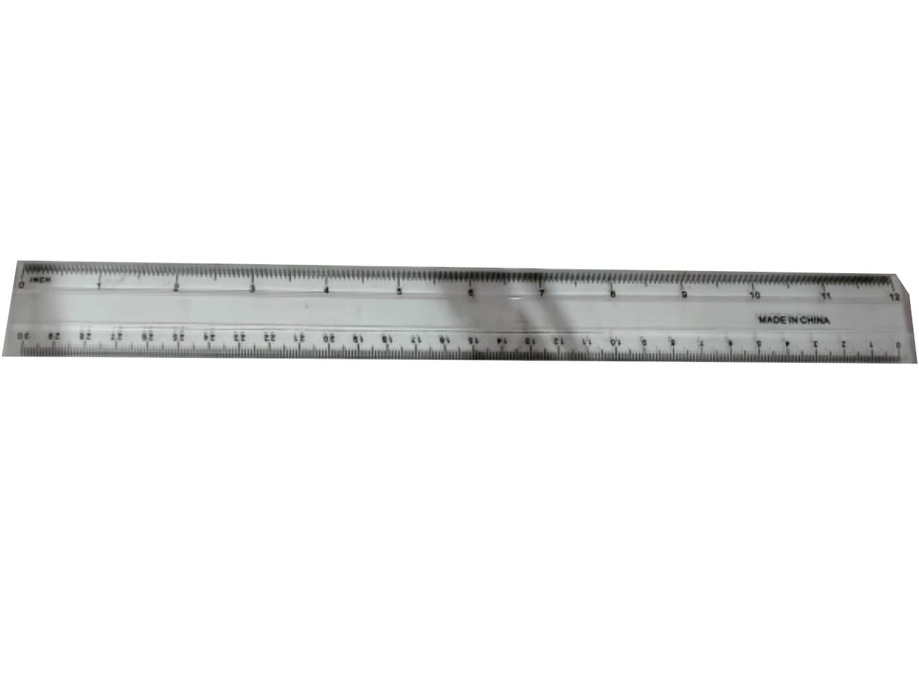 Ruler Clear Plastic 30cm Or 12/$7.99 - Brantford Surplus
