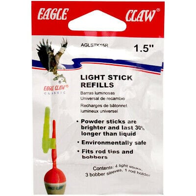 Universal Light Stick Refills- 1.5" Green Glow