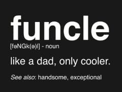 T-Shirt with print - Funcle - L - Brantford Surplus