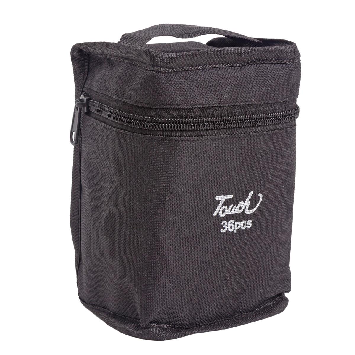 T4C, 36 - pc Dual Tips Art Markers ,each in a carrying bag, belly band - Brantford Surplus