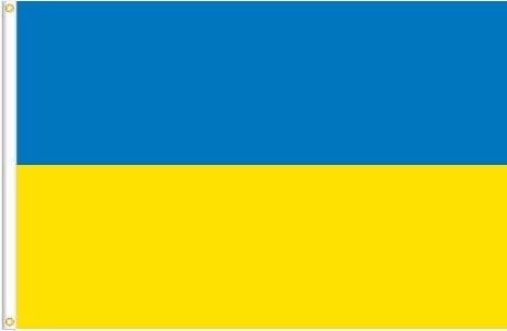 Ukraine 3x5 foot flag - Brantford Surplus