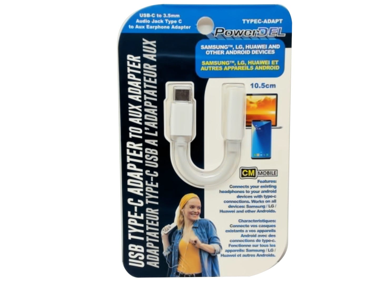 USB TYPE - C adaptor to 3.5mm aux audio - Brantford Surplus