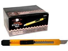 Utilitiy knife with snap off blade - small 100PK - Brantford Surplus