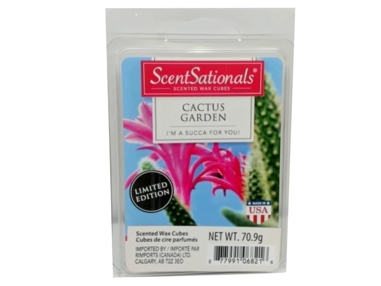 Wax Melts 2.5oz. Cactus Green Scentsationals - Brantford Surplus
